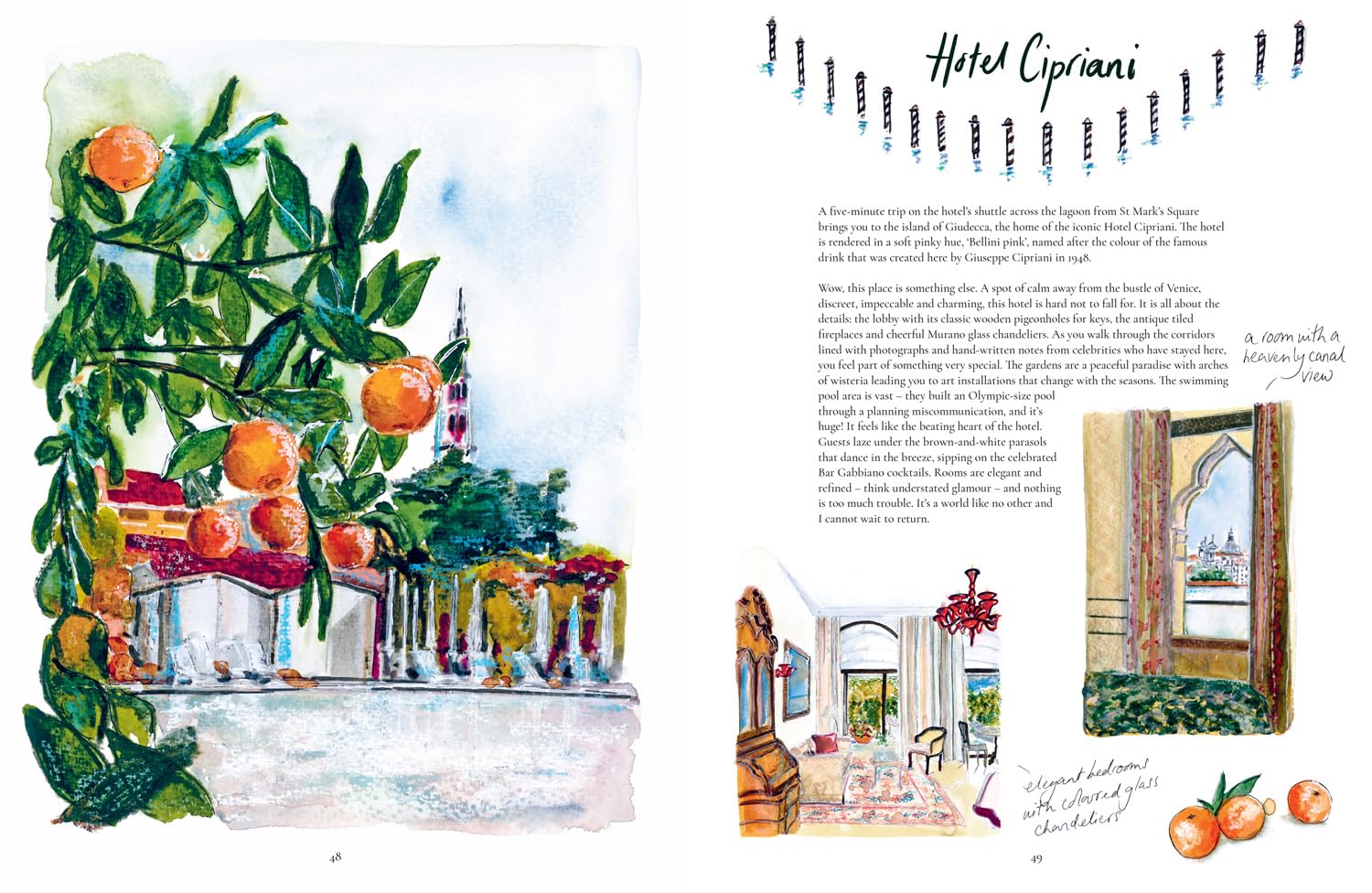 Painted Travels: The perfect gift for travel lovers to explore iconic, luxurious and charming places.