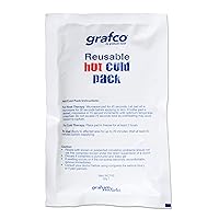 Grafco Reusable 2-in-1 Hot and Cold Packs, 4.5x7