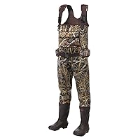 HISEA Chest Waders Neoprene Duck Hunting Waders for Men with 600G Insulated Boot Waterproof Camo Bootfoot Fishing Waders