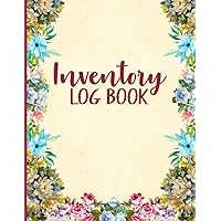 Inventory Log Book: This log Book will help you to Organizer Inventory Items and also your Stock Levels record for Small and large Business