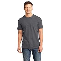 District Young Mens Very Important T-Shirt, Heathered Charcoal, Small