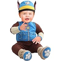 Rubies Boy's Paw Patrol Chase Costume, As Shown
