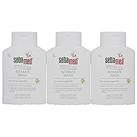 SEBAMED Feminine Intimate Wash Menopause pH 6.8 for Women Aged 50 and Above (50+) 6.8 Fluid Ounces (200mL) Pack of 3