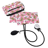 Prestige Medical Premium Aneroid Sphygmomanometer & Carrying Case, Llamas Pink