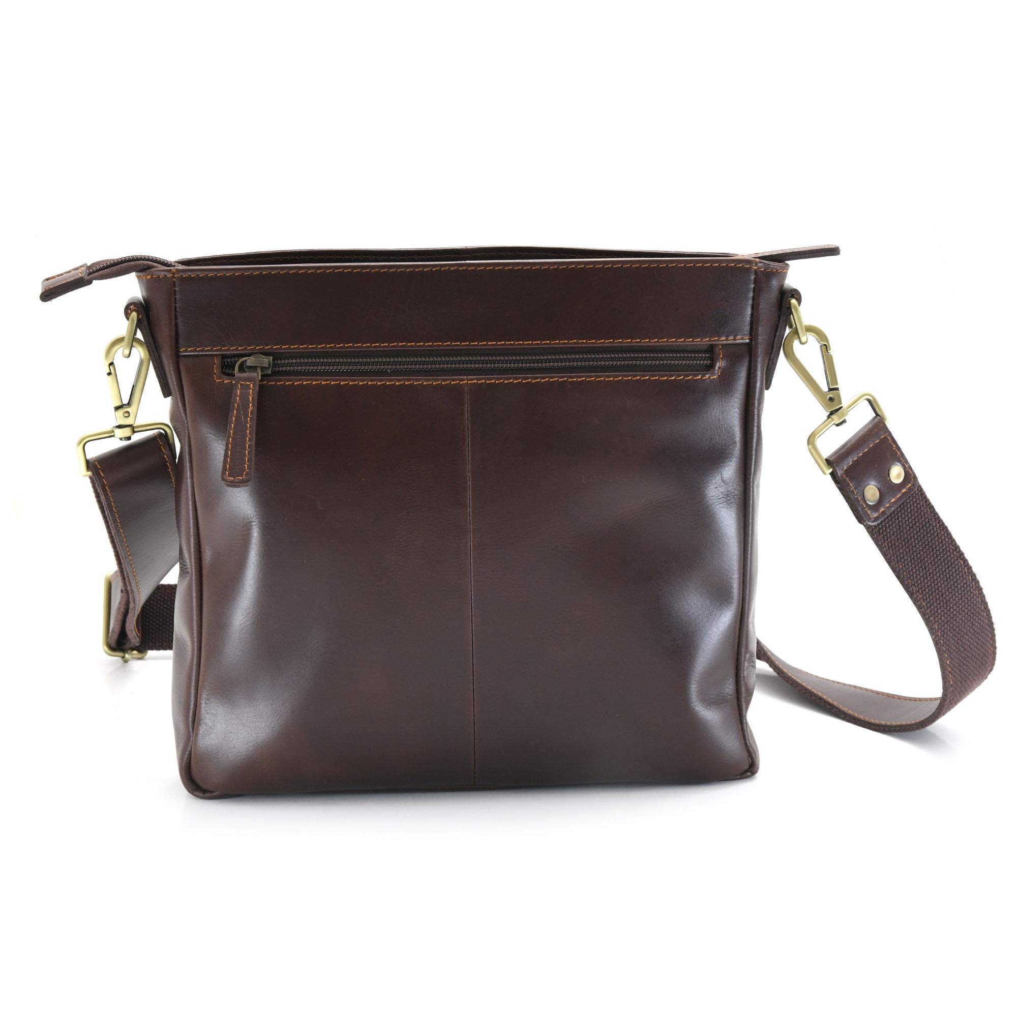 Style N Craft Crossbody Messenger Bag in Full Grain Leather
