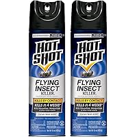 (Pack of 2 Flying Insect Killer3 (Aerosol), Clean Fresh Scent, 15 Ounce
