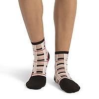 HUE Women's Fashion Shortie Anklet Socks, Assorted