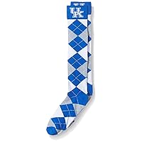 NCAA Licensed Kentucky Wildcats Argyle Long Dress Socks