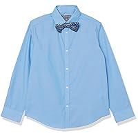 Van Heusen Boys' Long Sleeve Dress Shirt and Bow Tie Set