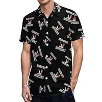 Wrestling Armbar Me Impossible Hawaiian Shirt for Men Short Sleeve Button Down Summer Tee Shirts Tops