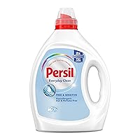 Persil Free & Sensitive Liquid Laundry Detergent, Unscented and Hypoallergenic for Sensitive Skin, 2X Concentrated, 82.5 Fl Oz, 110 Loads