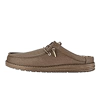 Hey Dude Men's Wally Slip Stretch Canvas | Men's Shoes | Men Slip-on Loafers | Comfortable & Light-Weight