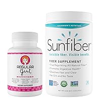 Tomorrow's Nutrition, Women’s Multivitamin (30 Servings) and Sunfiber 210 G Prebiotic Fiber (30 Servings) Bundle, Energy and Low FODMAP Digestive Support