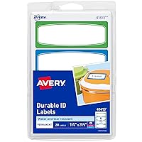 Avery(R) Durable Labels for Kids' Gear, 3-1/2