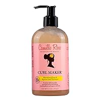 Curl Maker, Smoothing and Nourishing Curly Hair Gel with Aloe, for All Hair Types and Textures, 12 fl oz