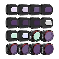 Freewell 16Pack Mega ND, ND/PL, CPL, UV, Snow Mist 1/4, Light Pollution Filters Compatible with Mini 4 Pro