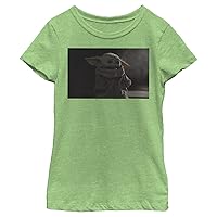 Star Wars Sad Baby Girls Short Sleeve Tee Shirt