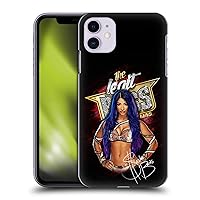 Head Case Designs Officially Licensed WWE Legit Boss Image Sasha Banks Hard Back Case Compatible with Apple iPhone 11
