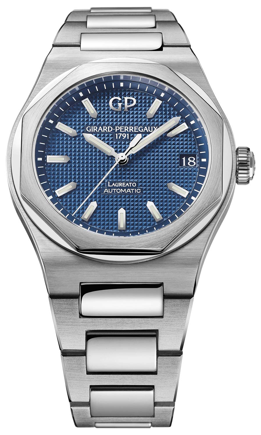 Girard Perregaux Laureato 42mm Mens Watch (Blue)