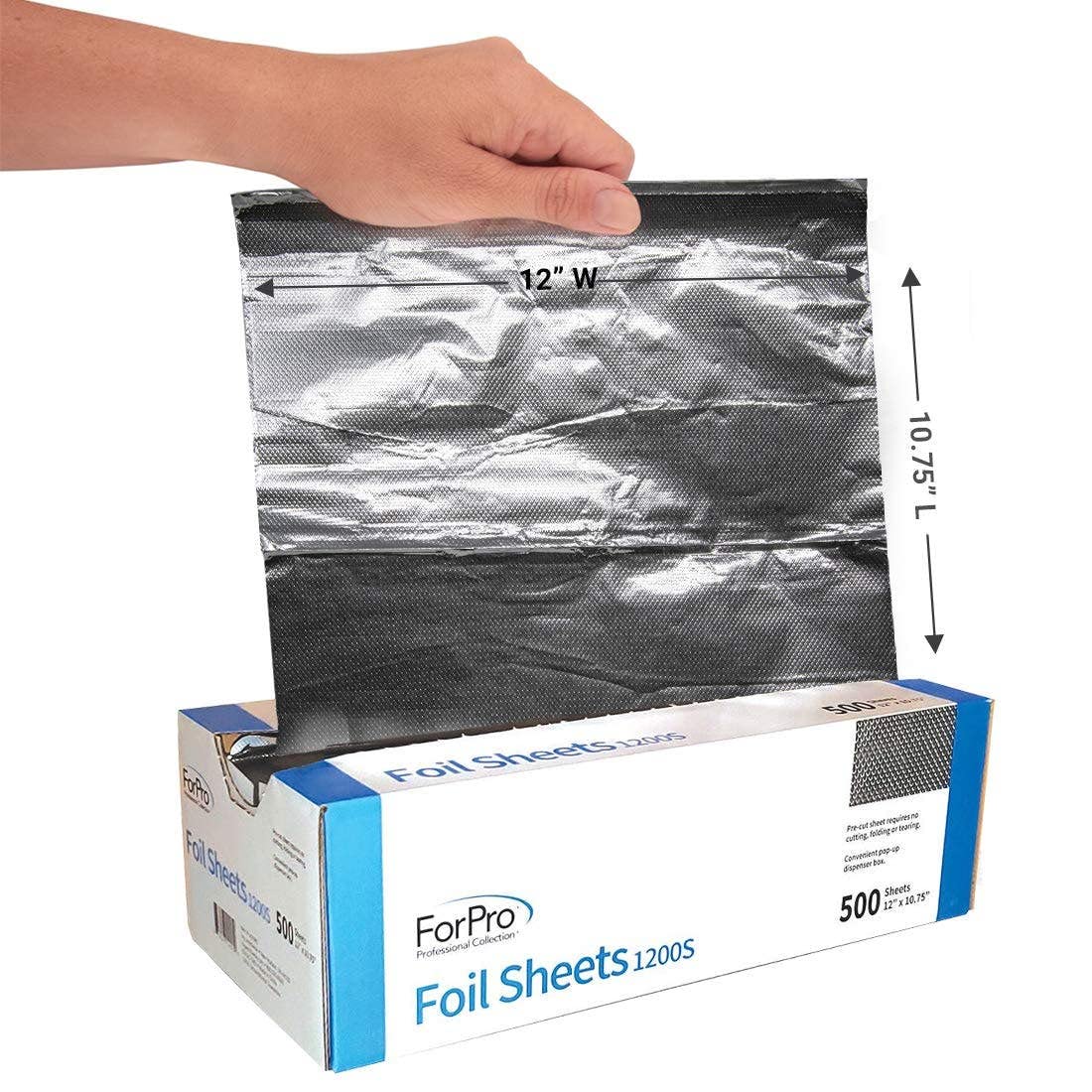 ForPro Embossed Pop-Up Foil Sheets 1200S, 12