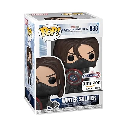 Funko Pop! Marvel: Year of The Shield - The Winter Soldier, Amazon Exclusive