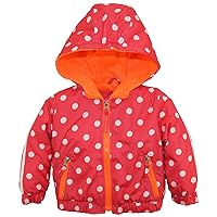 Baby Girls' Nb Polka Dot Active Jacket W/Fleece Lining