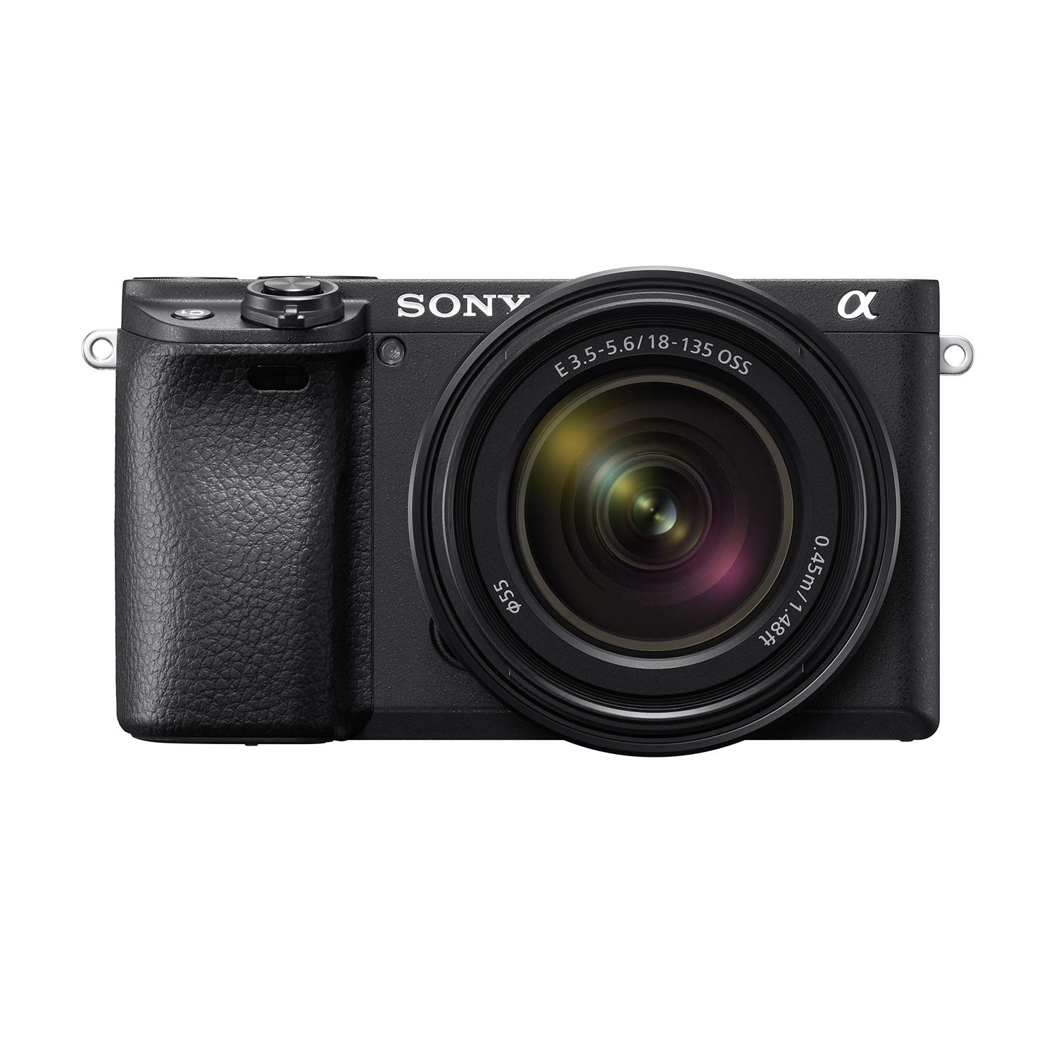 Sony Alpha a6400 Mirrorless Camera: Compact APS-C Interchangeable Lens Digital Camera with Real-Time Eye Auto Focus, 4K Video, Flip Screen & 18-135mm Lens - E Mount Compatible Cameras - ILCE-6400M/B
