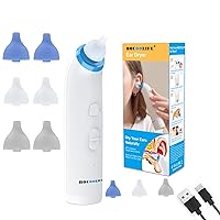 BOCOOLIFE Ear Dryer Rechargeable Swimmers Ear Dryer, Ear Dryer for Adults and Kids with Ear Tips Perfect Remove Water from Ear Canal for Ear Wax Removal Tool