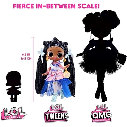 L.O.L. Surprise! Tweens Series 3 Nia Regal Fashion Doll with 15 Surprises Including Accessories for Play & Style, Holiday Toy Playset, Great Gift for Kids Girls Boys Ages 4 5 6+ Years Old