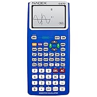 Scientific Calculator with Graph Functions for College and High School Students, Engineering, Advanced Mathematics, Calculus, Algebra, Geometery, Trigonometry, Statistics, Physics, Chemistry - Blue