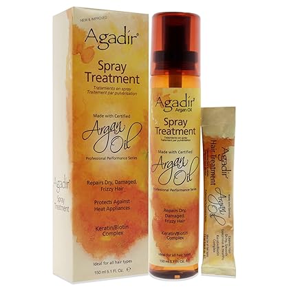 AGADIR Argan Oil Spray Treatment, 5.1 Fl Oz (Pack of 1)