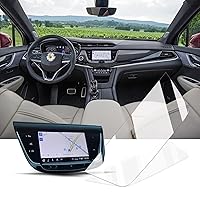 BIXUAN XT5 2020 Screen Protector Foils for 2017 2018 2019 2020 Cadillac XT5 XT6 CUE Infotainment Interface Navigation Display Touch Screen 9H Hardness Glass Screen Protective Film
