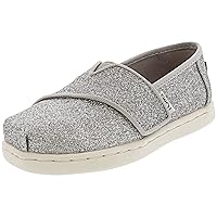 TOMS Women's Silver Iridescent Glimmer Tiny Classics 10011457 Loafer