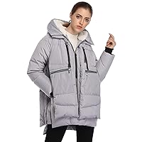 Women's Winter Thickened Down Jackets Long Down Coats Warm Parka with Hood