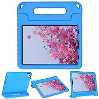 AVAWO Kids Case for iPad Air 5th Generation 2022/ 4th Generation 2020, iPad Air 10.9 Case - Light Weight Shockproof Handle Stand Case for Kids Child Toddlers Boys, Blue