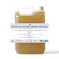 Olive Oil Extra Virgin Organic Carrier Oil - 5 litres - 100% Pure