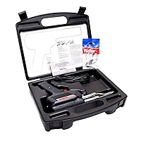 Weller 260-Watt/200W Professional Soldering Gun Kit with Three Tips and Solder in Carrying Case - D550PK