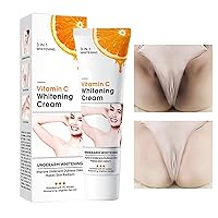 Skin Whtoning Cream for Body,Lghtoning Cream for Intimate Areas and BIeachimg,Vitamin C Dark Spot Removar Corrocter for Neck,Armpit,Underarm,Elbow,Inner Thigh and Knees,Bikini
