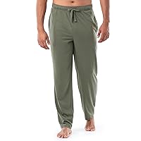Fruit of the Loom Men's Extended Sizes Jersey Knit Sleep Pajama Lounge Pant (1 & 2 Packs)