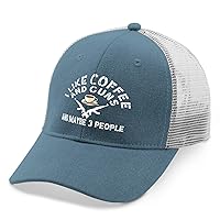 Gifts for Women Hats I Like Coffee and Guns and Maybe 3 People Hat & Funny Hunting Hats and Funny