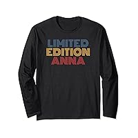 Anna Limited Editon Personalized Name funny Long Sleeve T-Shirt