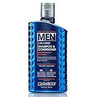 Giovanni Men’s 2-in-1 Daily Body Wash & Facial Cleanser, 16.9 oz., with Ginseng and Eucalyptus, Deeply Cleanses & Moisturizes for Hydrated Skin, Vegan-Friendly, Men’s Cedarwood Collection