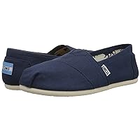 TOMS Womens Classics Navy Canvas 001001B07-NVY Womens 7