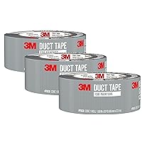 3M Basic Duct Tape, Silver Duct Tape for Temporary Repairs, 3M Duct Tape for Indoor Use, 1.88 Inches x 30 Yards, 1 Roll