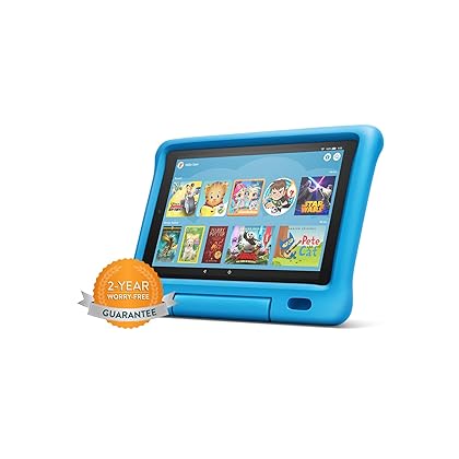 Fire HD 10 Kids Tablet – 10.1” 1080p full HD display, 32 GB, Blue Kid-Proof Case (2019 Release)