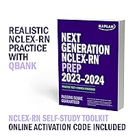 Next Generation NCLEX-RN® 2023 Self-Study Toolkit: Book + 2,100-Item Qbank with Test-like Next Generation NCLEX® Practice Questions, Instant Performance Feedback, and Detailed Rationales Next Generation NCLEX-RN® 2023 Self-Study Toolkit: Book + 2,100-Item Qbank with Test-like Next Generation NCLEX® Practice Questions, Instant Performance Feedback, and Detailed Rationales Paperback