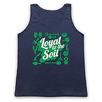 Men's Loyal to The Soil Gardening Slogan Tank Top Vest