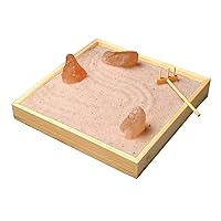 Tabletop Zen Garden Himalayan Pink Salt, Best Home Decor Gift (2-3 lbs) by WBM