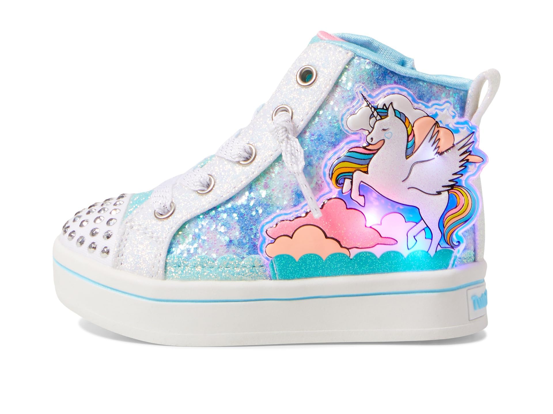Skechers Unisex-Child TWI-Lites 2.0-Enchanted Unicorn Sneaker