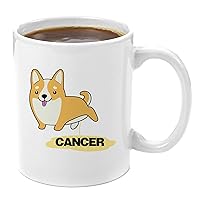 Cute Puppy Bad Cancer | Premium 11oz Coffee Mug Gift - Perfect for Cancer Patient Gifts, Lung Breast Cancer Survivors, Heal Healing Laughter Medicine, Colon Cancer Remission Gifts Funny Happy Recovery